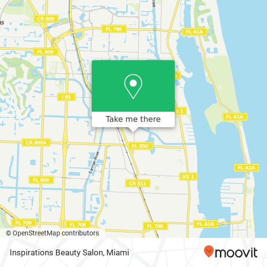 Inspirations Beauty Salon map