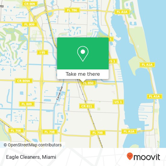 Eagle Cleaners map