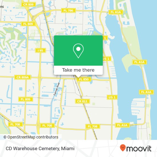 CD Warehouse Cemetery map