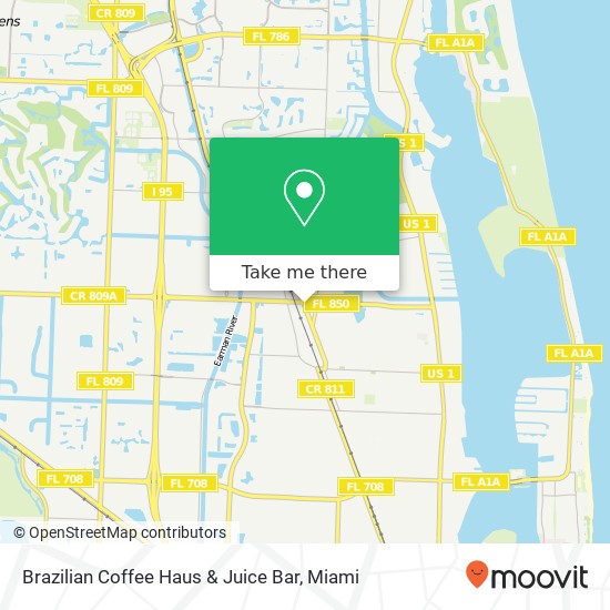 Brazilian Coffee Haus & Juice Bar map