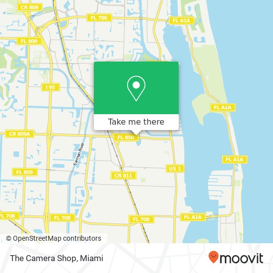 The Camera Shop map