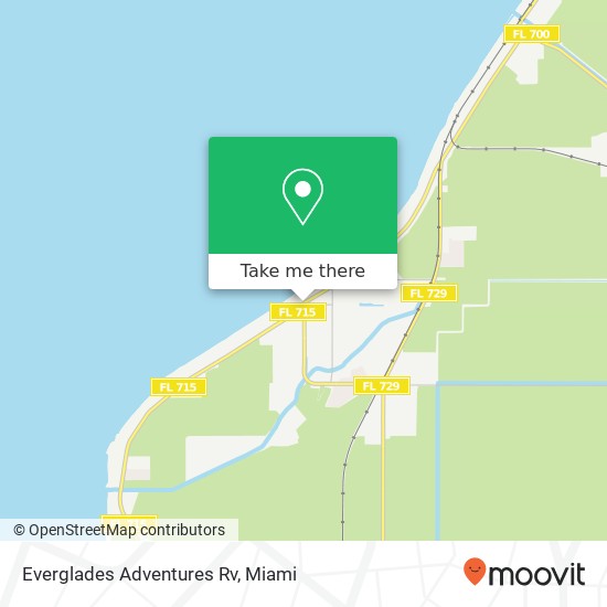 Everglades Adventures Rv map