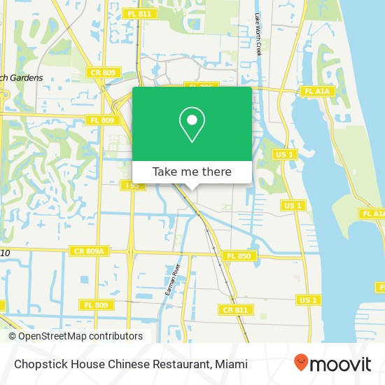 Chopstick House Chinese Restaurant map