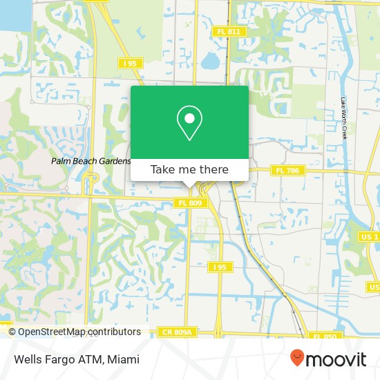 Wells Fargo ATM map