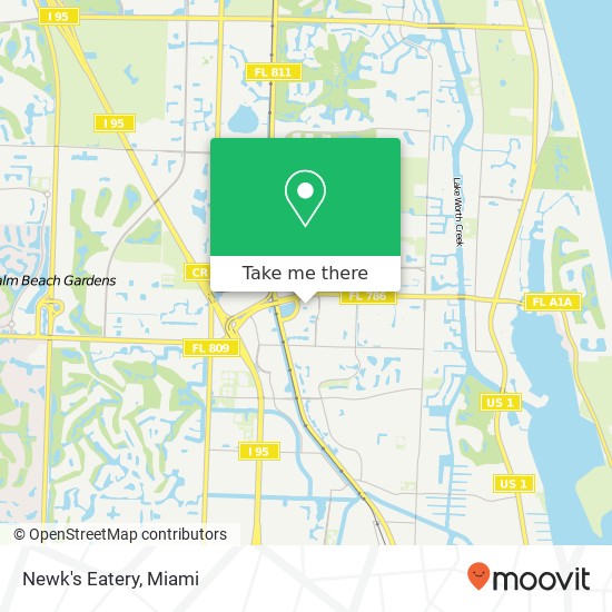 Newk's Eatery map