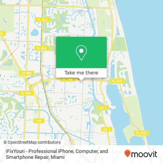 iFixYouri - Professional iPhone, Computer, and Smartphone Repair map