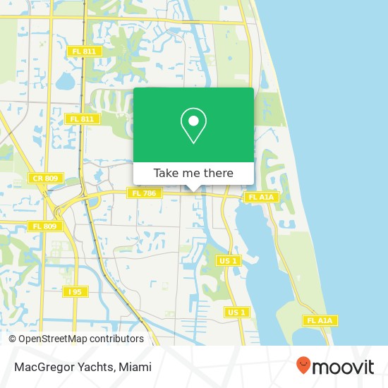 MacGregor Yachts map