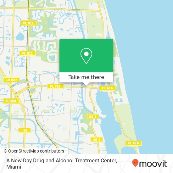 Mapa de A New Day Drug and Alcohol Treatment Center