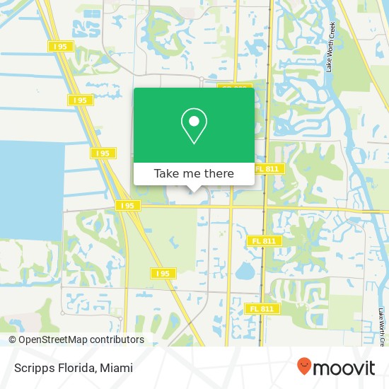 Mapa de Scripps Florida