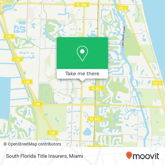 Mapa de South Florida Title Insurers