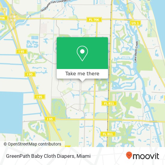 GreenPath Baby Cloth Diapers map