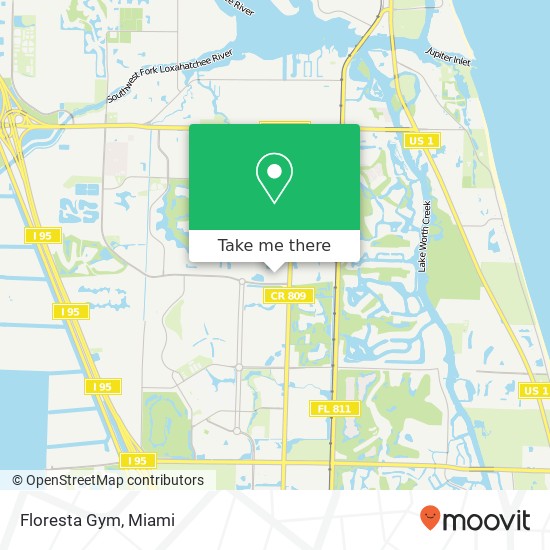 Floresta Gym map