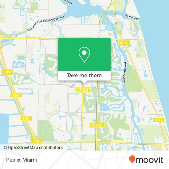 Publix map