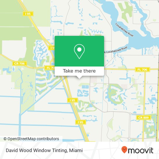 David Wood Window Tinting map