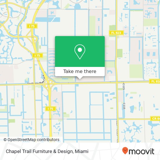 Chapel Trail Furniture & Design map