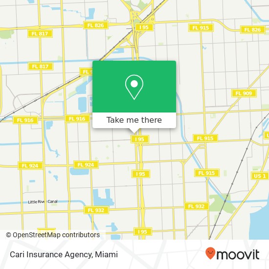 Cari Insurance Agency map
