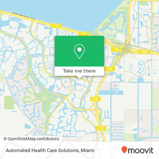 Automated Health Care Solutions map