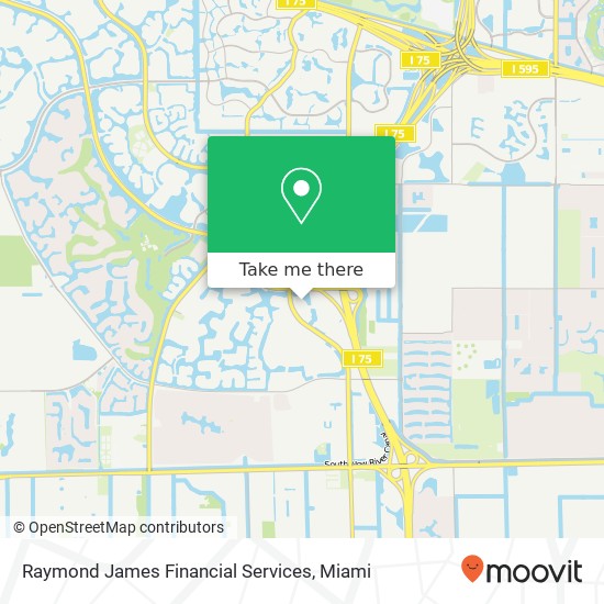 Raymond James Financial Services map