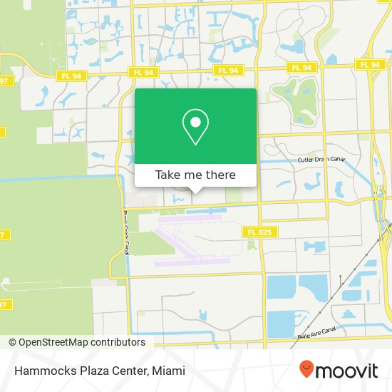 Mapa de Hammocks Plaza Center