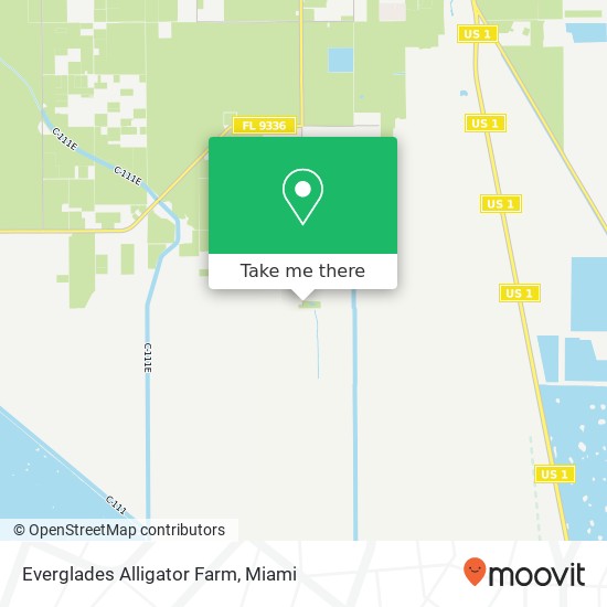 Everglades Alligator Farm map