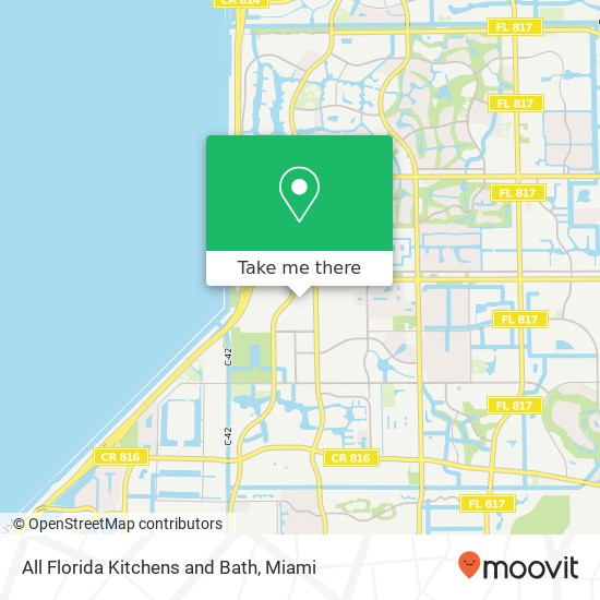 Mapa de All Florida Kitchens and Bath