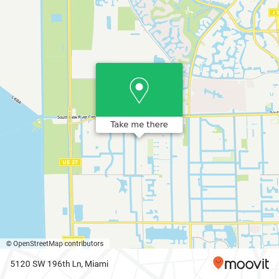 5120 SW 196th Ln map