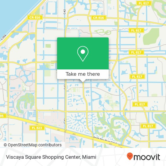 Viscaya Square Shopping Center map