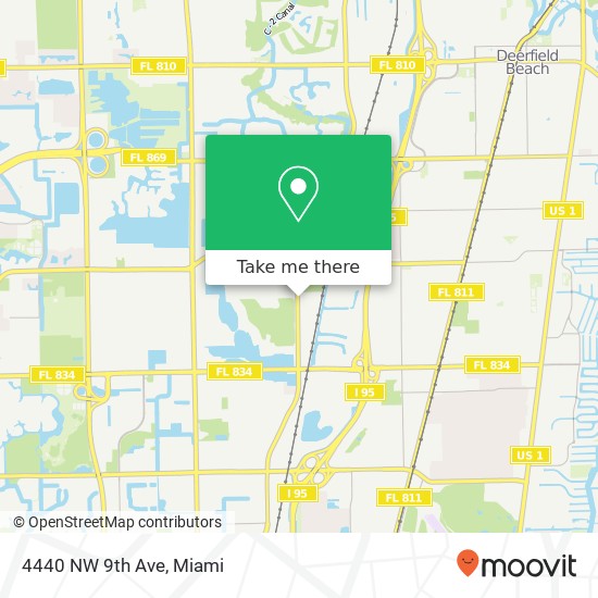 4440 NW 9th Ave map