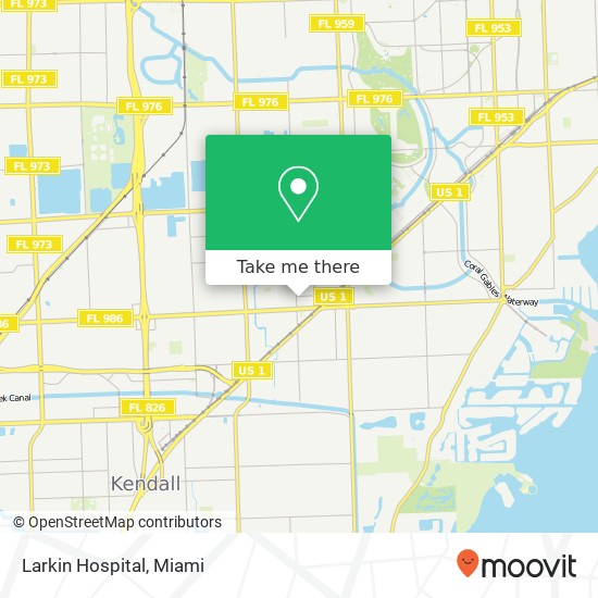 Mapa de Larkin Hospital