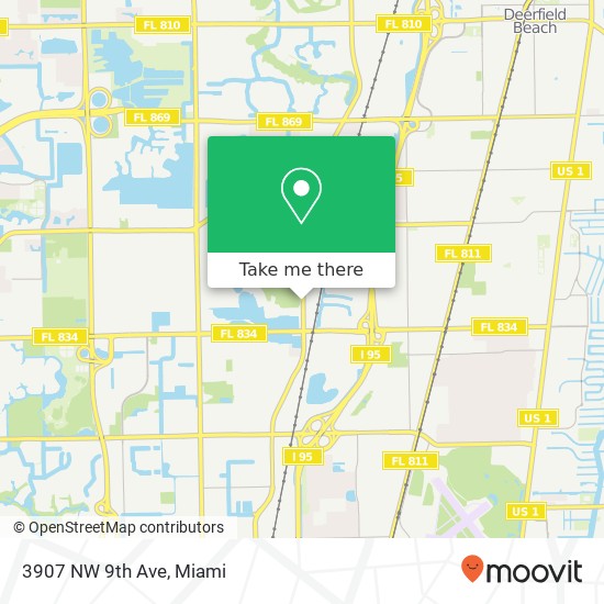 3907 NW 9th Ave map
