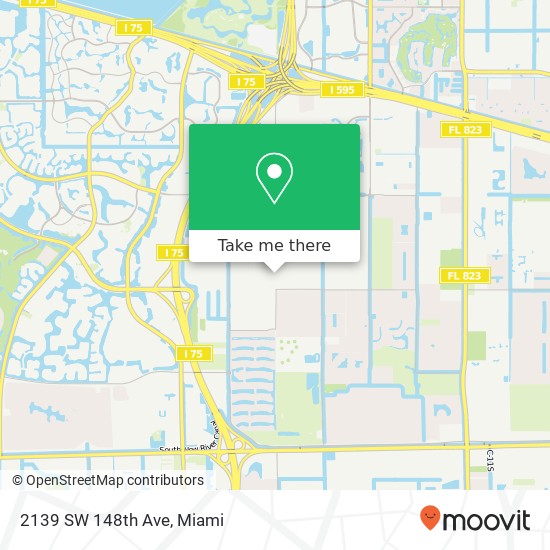 2139 SW 148th Ave map
