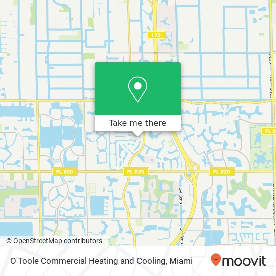 Mapa de O'Toole Commercial Heating and Cooling