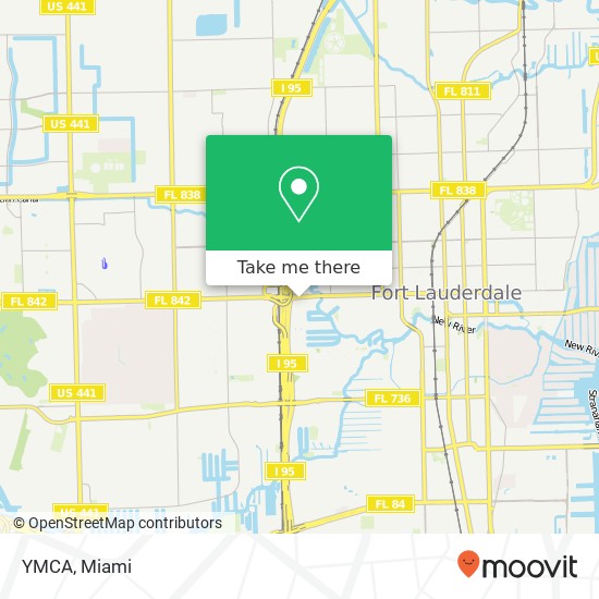 YMCA map