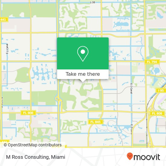 M Ross Consulting map