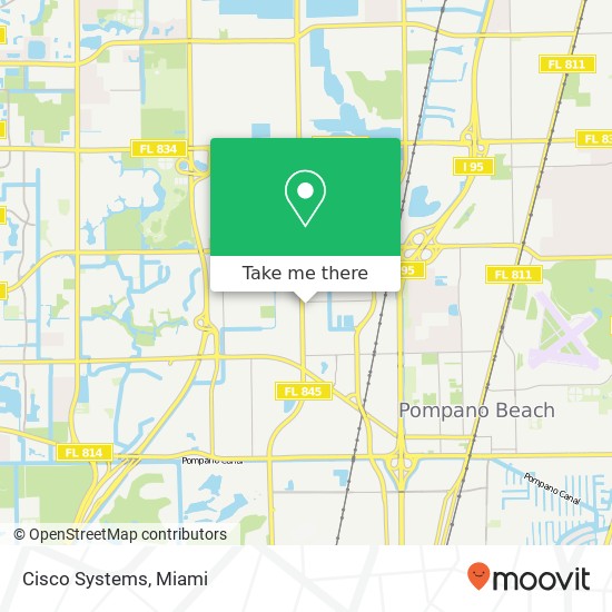 Mapa de Cisco Systems