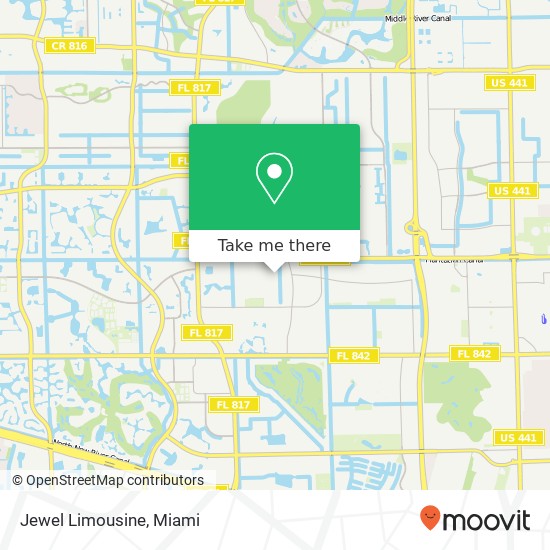 Mapa de Jewel Limousine