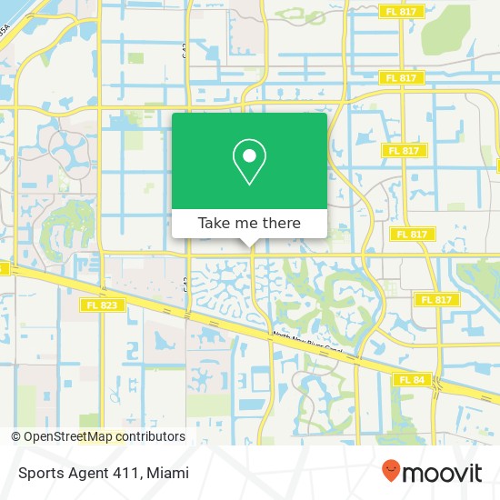 Sports Agent 411 map