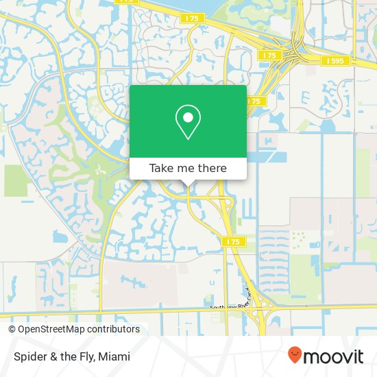 Spider & the Fly map
