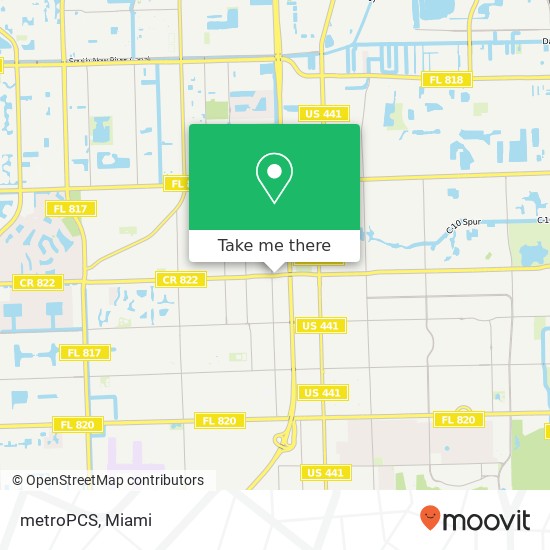 metroPCS map