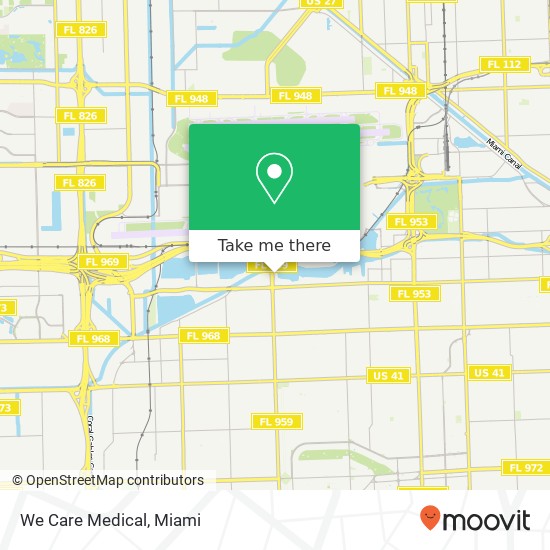 We Care Medical map