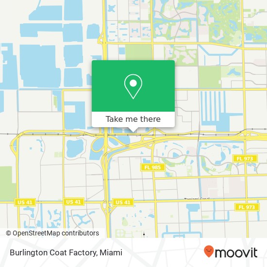 Mapa de Burlington Coat Factory