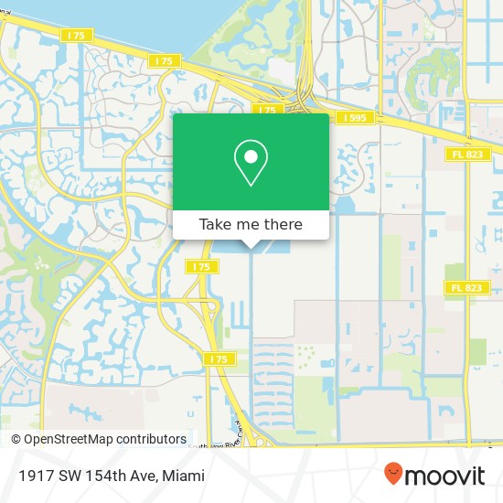 1917 SW 154th Ave map