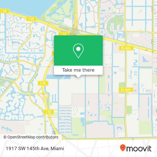 1917 SW 145th Ave map