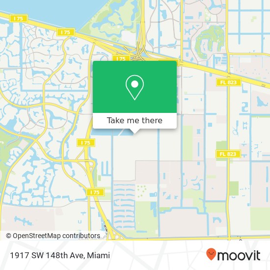 1917 SW 148th Ave map