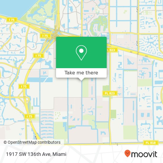 Mapa de 1917 SW 136th Ave