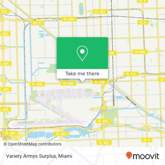 Variety Armys Surplus map