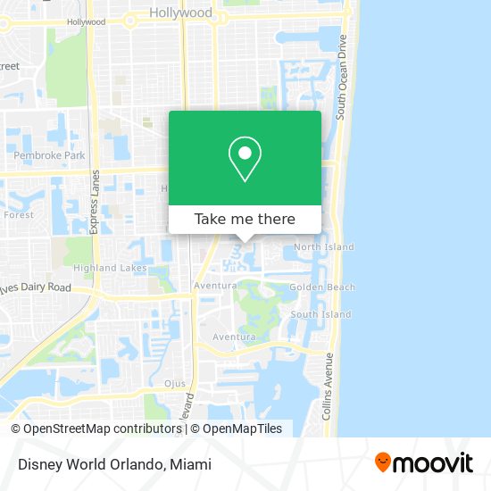 Disney World Orlando map