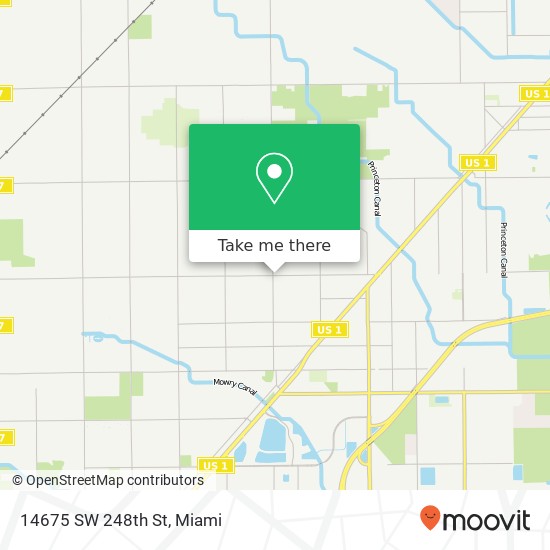 14675 SW 248th St map