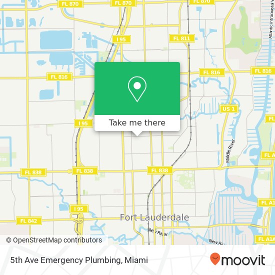 Mapa de 5th Ave Emergency Plumbing