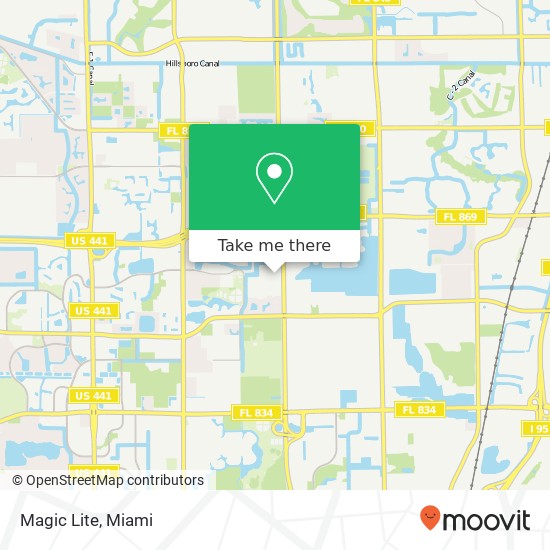 Magic Lite map